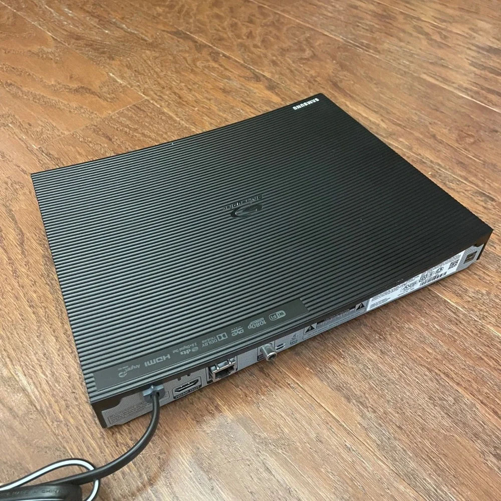 Samsung Blu-ray Player Black Wi-Fi Full HD 1080p BD-JM57 OS No Remote